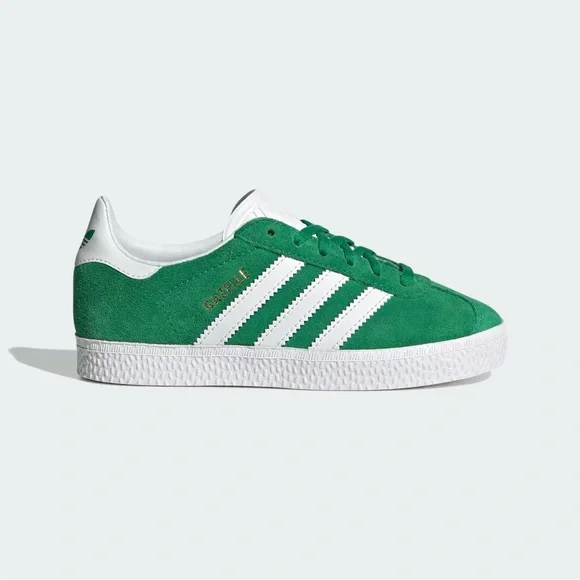 adidas | Shoes | Adidas Gazelle Ortholite Kids Sz 3 Green And White Shoes  New | Poshmark